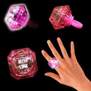 1 3/8" Light Up Diamond Ring