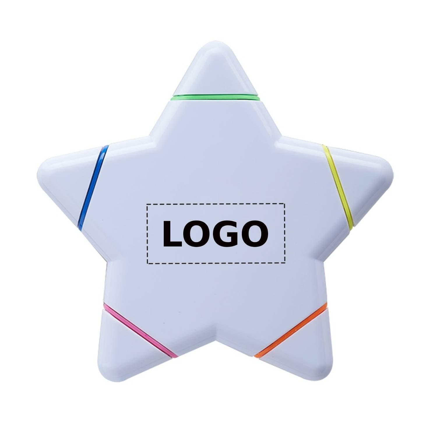 5 Color Star Shape Highlighter