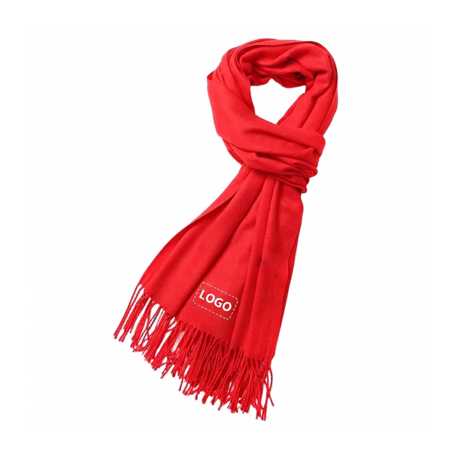 Acrylic Women Fringe Scarf
