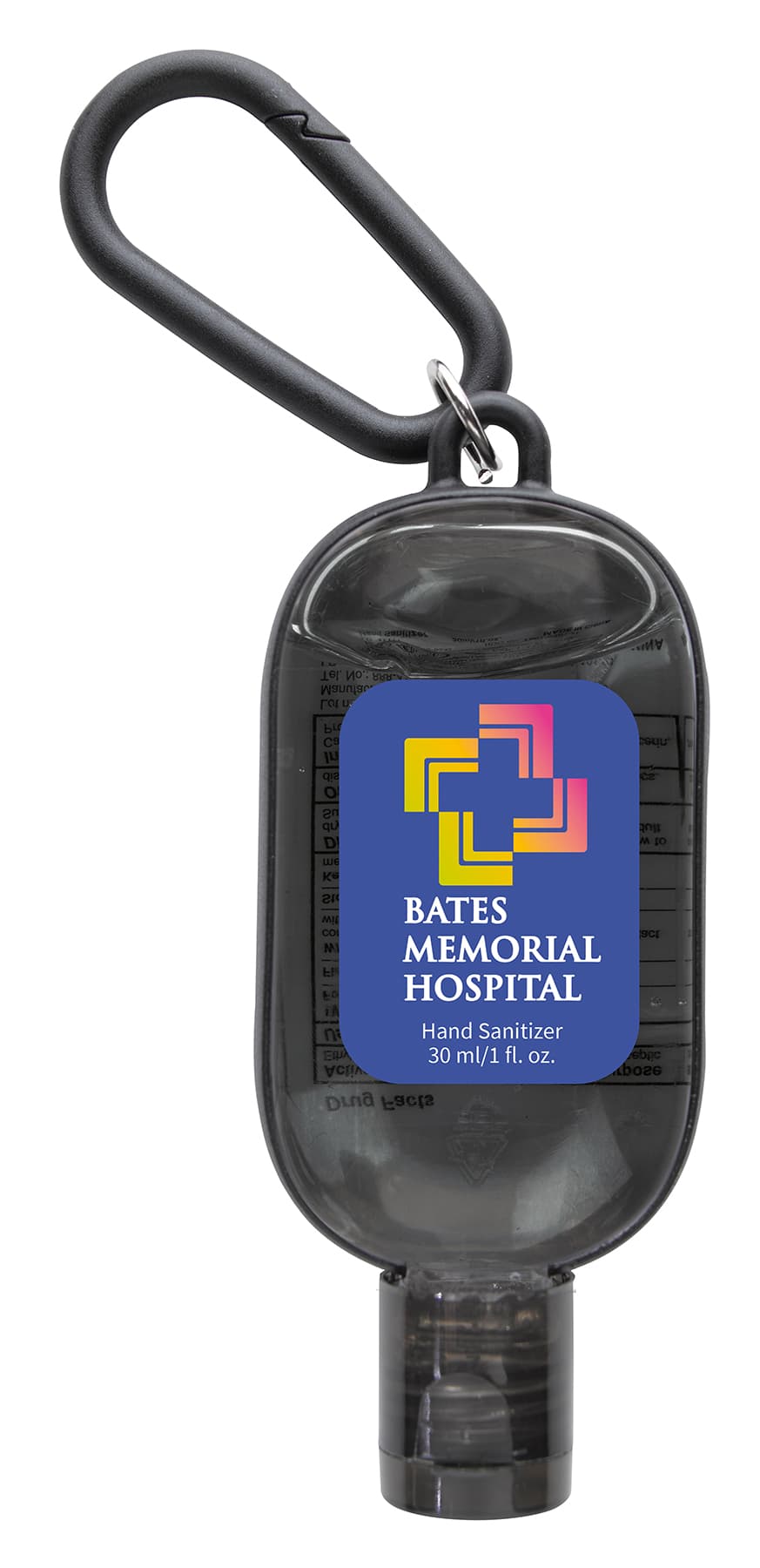 1 oz. Hand Sanitizer with Colorful Case and Carabiner