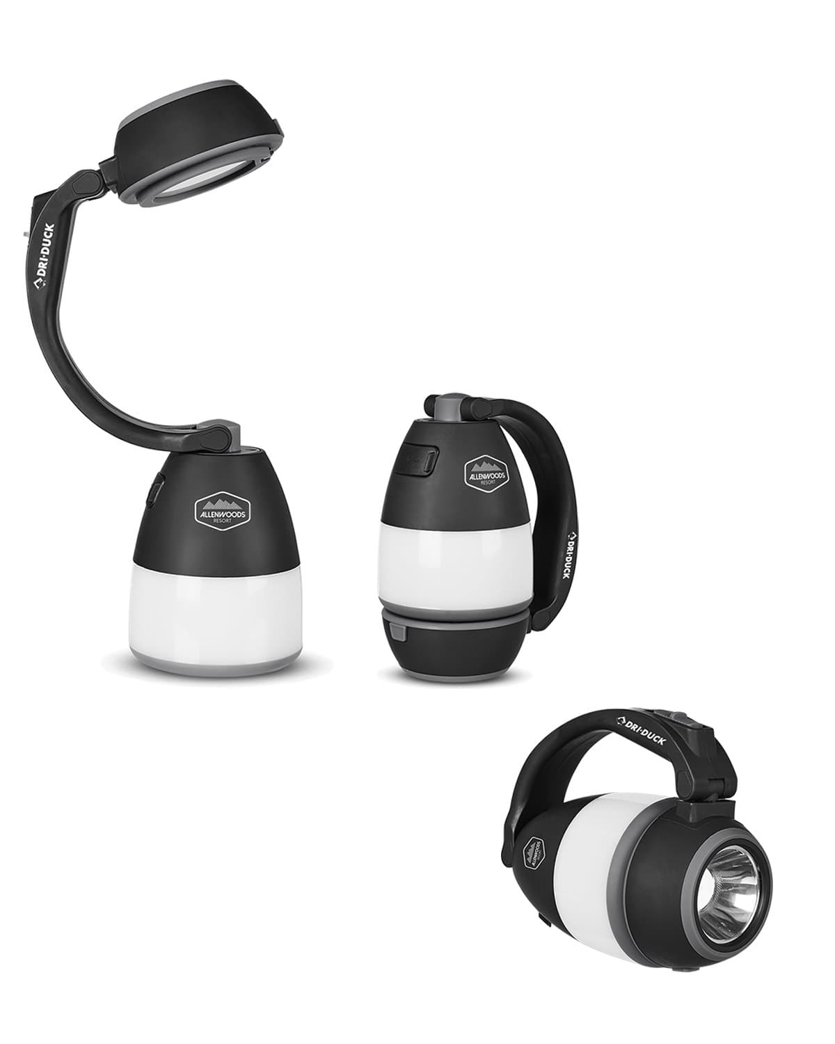 3-in-1 LED Lantern Flashlight.