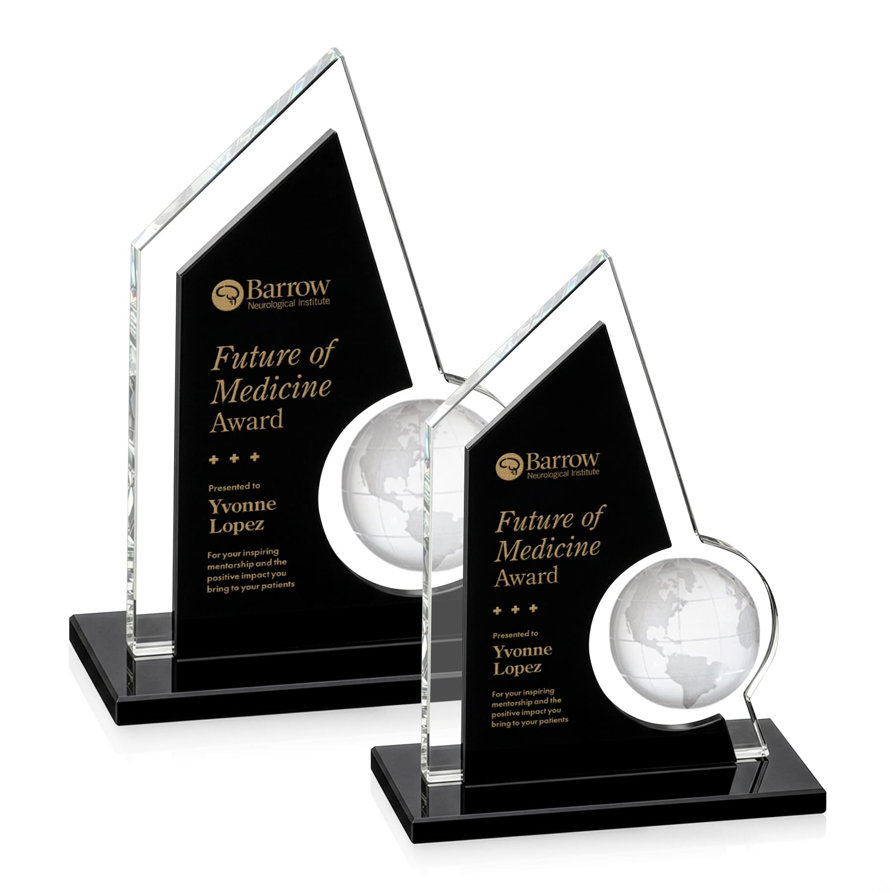 Adalina Globe Award - Black