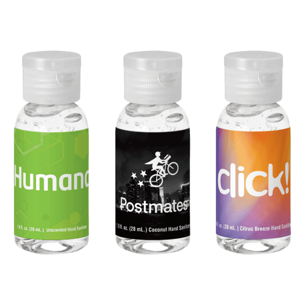 1 oz. Clear Sanitizer in Round Bottle