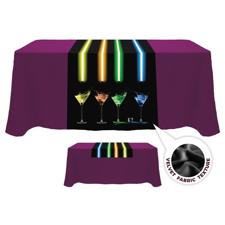 30" x 72" Velvet Table Runner