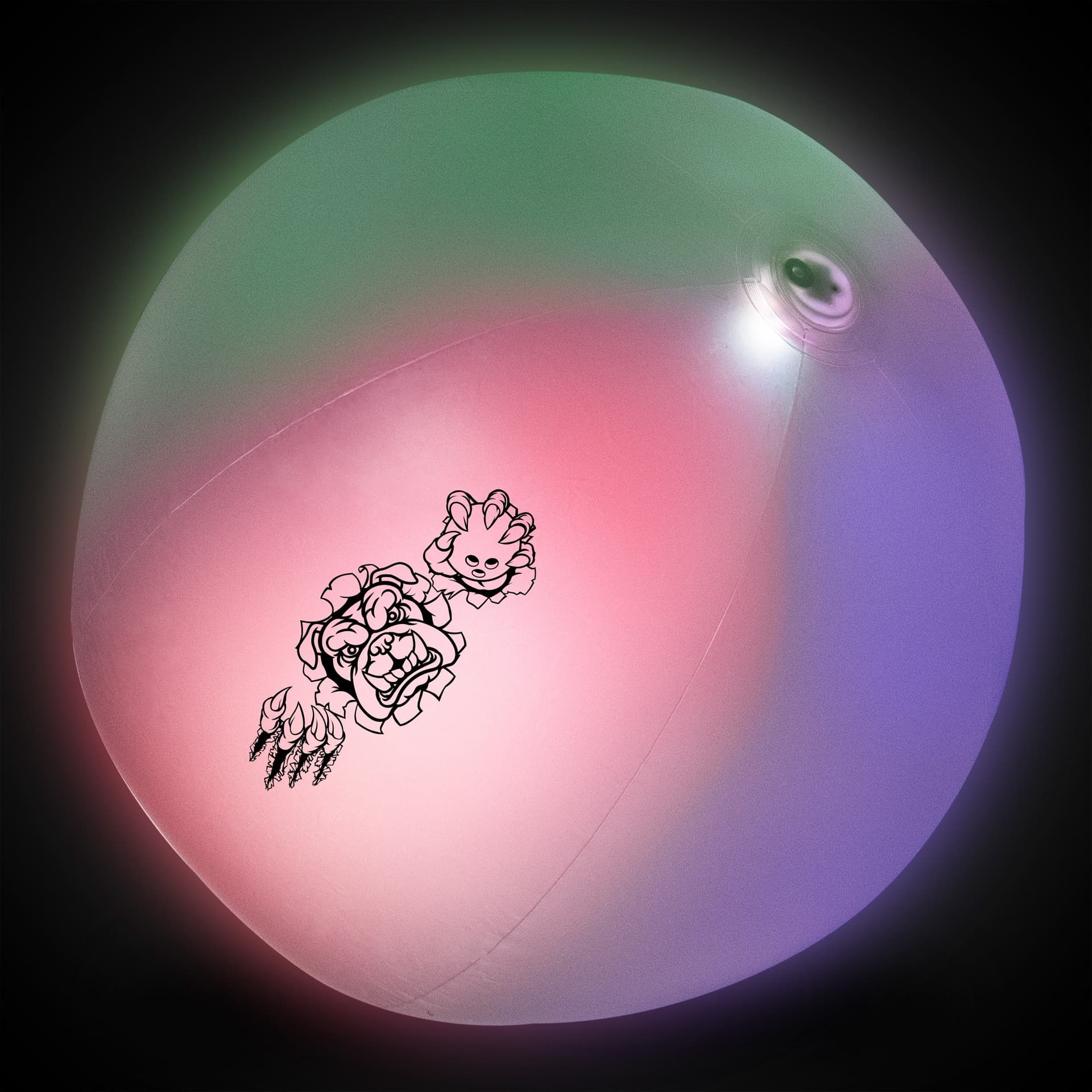 30" Light Up Beach Ball