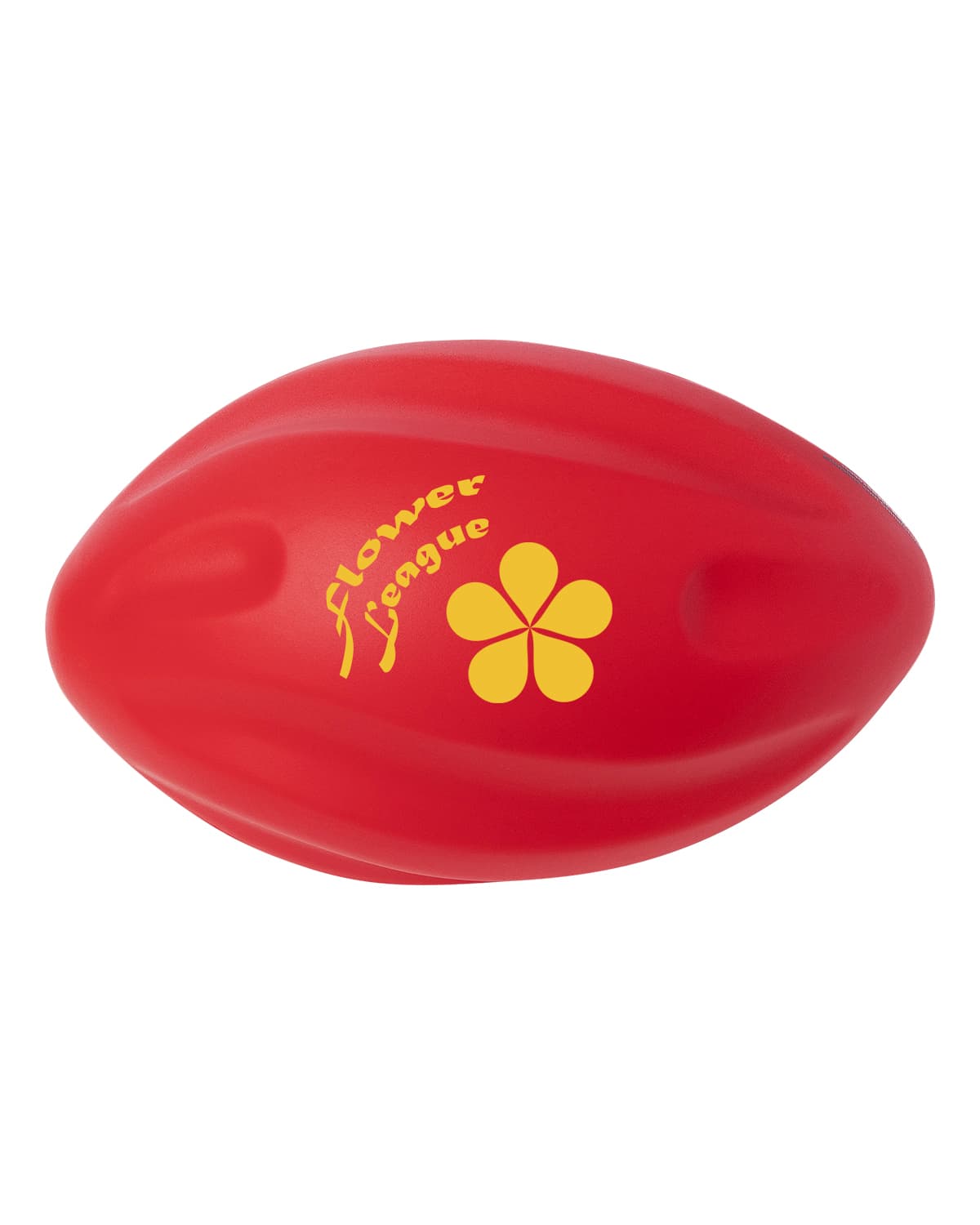 5" Spiral Football Shape Stress Ball.