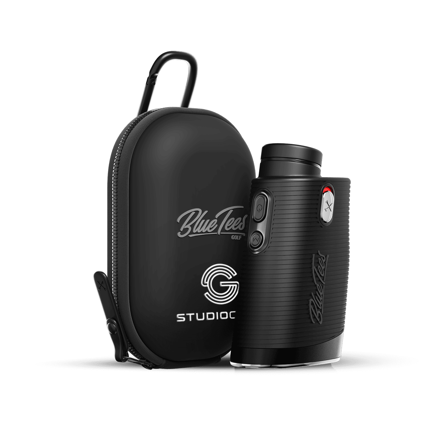 Blue Tees Golf Captain Pro Ultra Rangefinder with Customized Case
