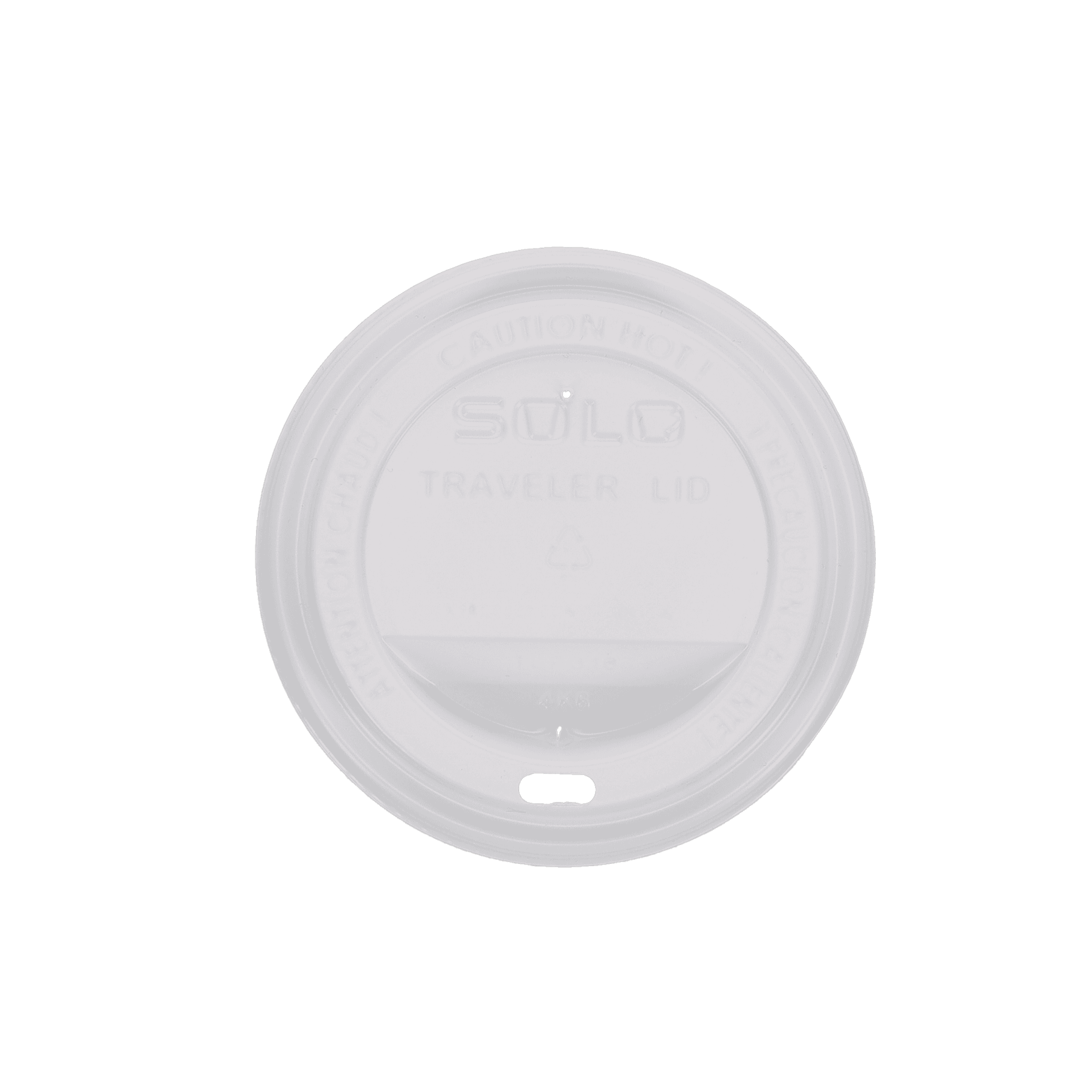 10/12/16/20/24 oz Paper Cup Domed Lid White