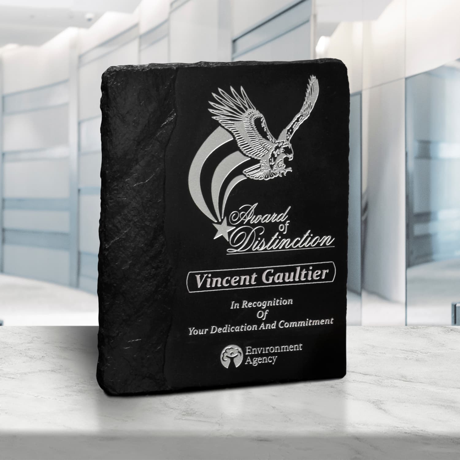 Accent Slate Plaque