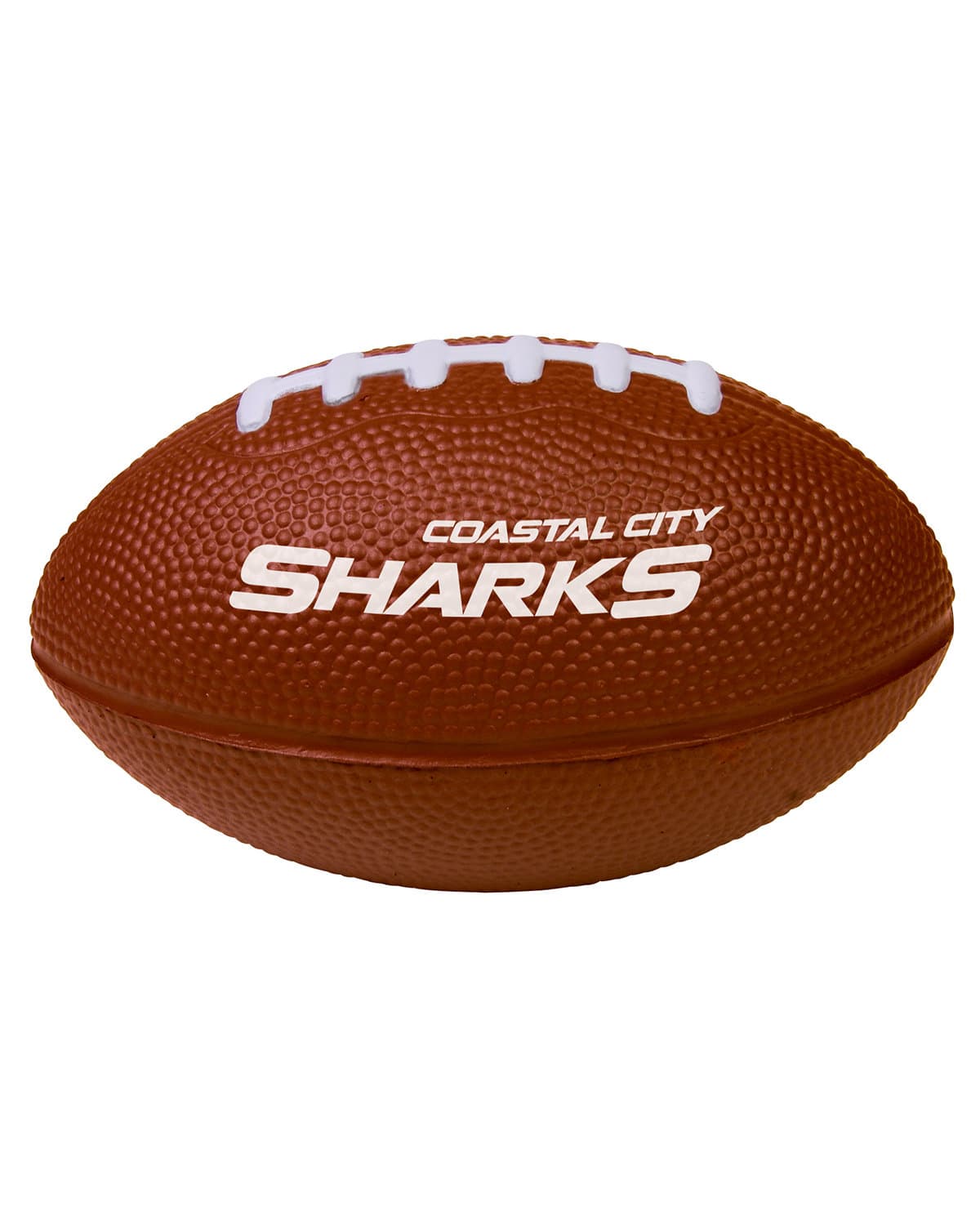 5" Football Shape Stress Ball.