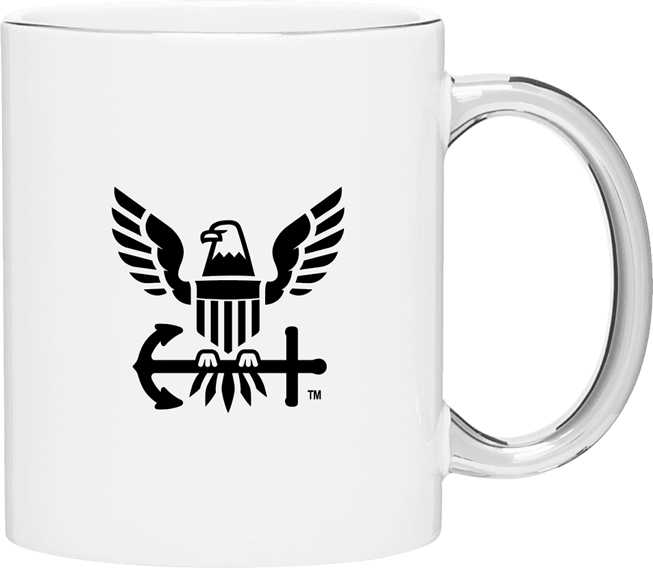 11 oz c-handle mug - metallic