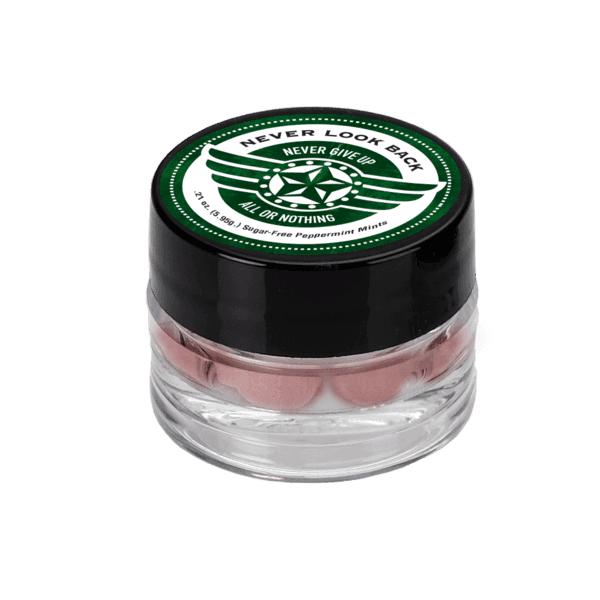 1" x 1 1/2" Single Jar Cap with Mints