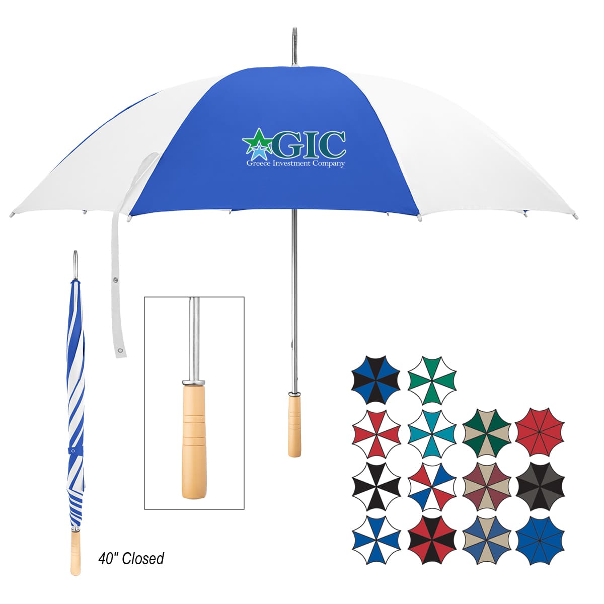 60" Arc Golf Umbrella