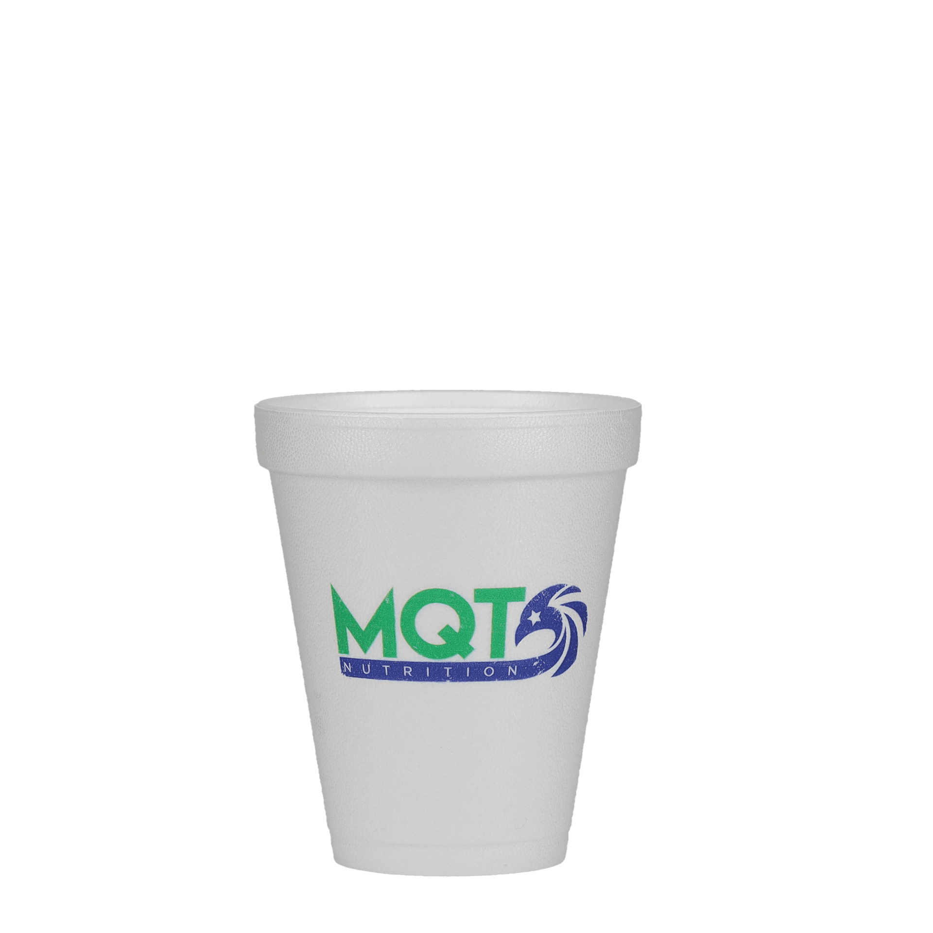 10 oz Foam Cup White Digital Print