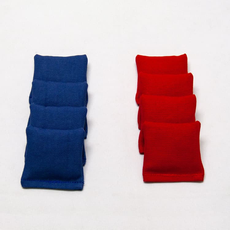 (8) Mini 2.5" Canvas Bag Toss Bags