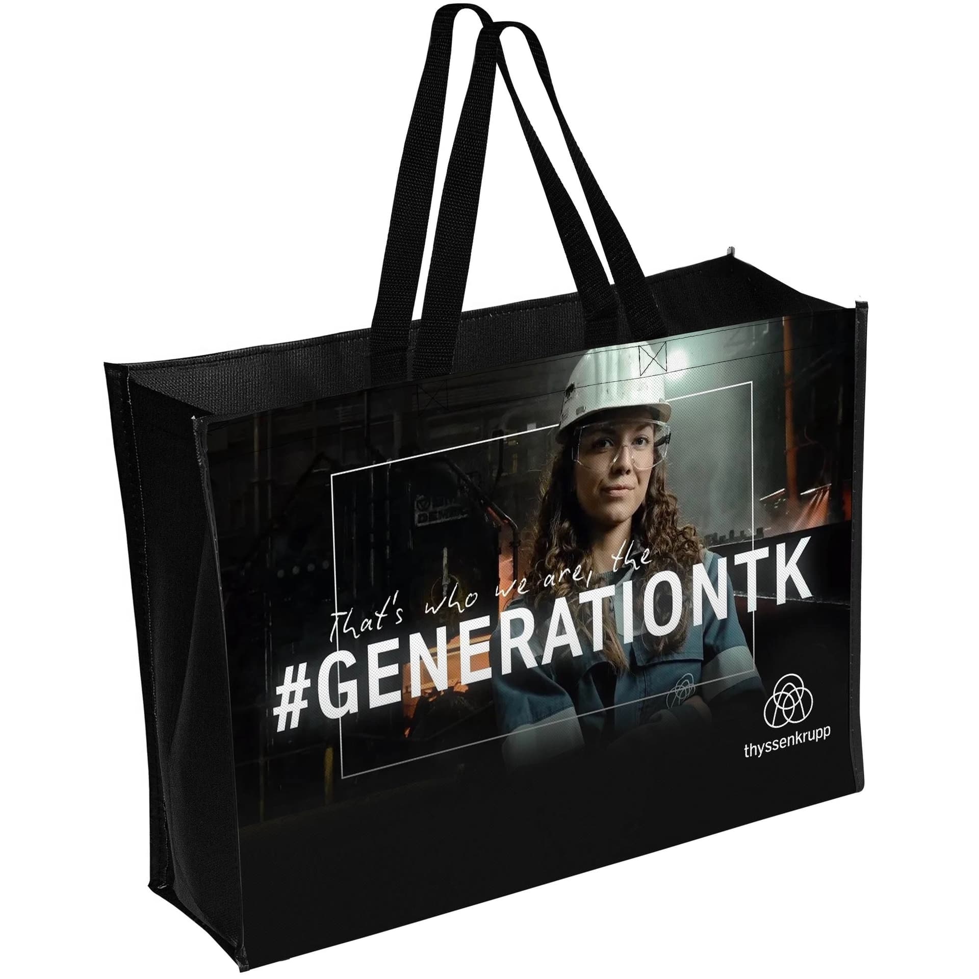 20" x 16" Laminated Full-Color Tote Bag