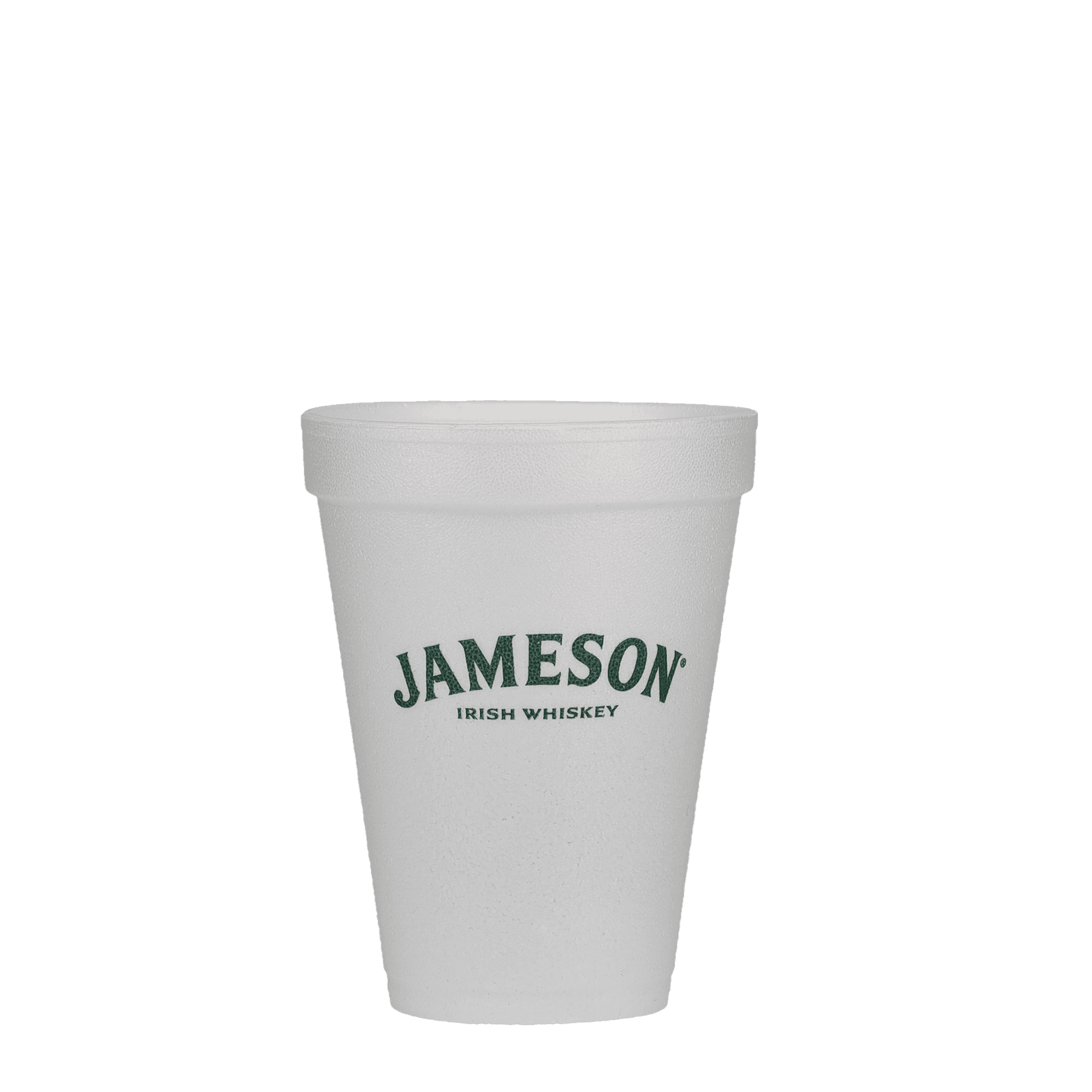12 oz Foam Cup White Tradition Print