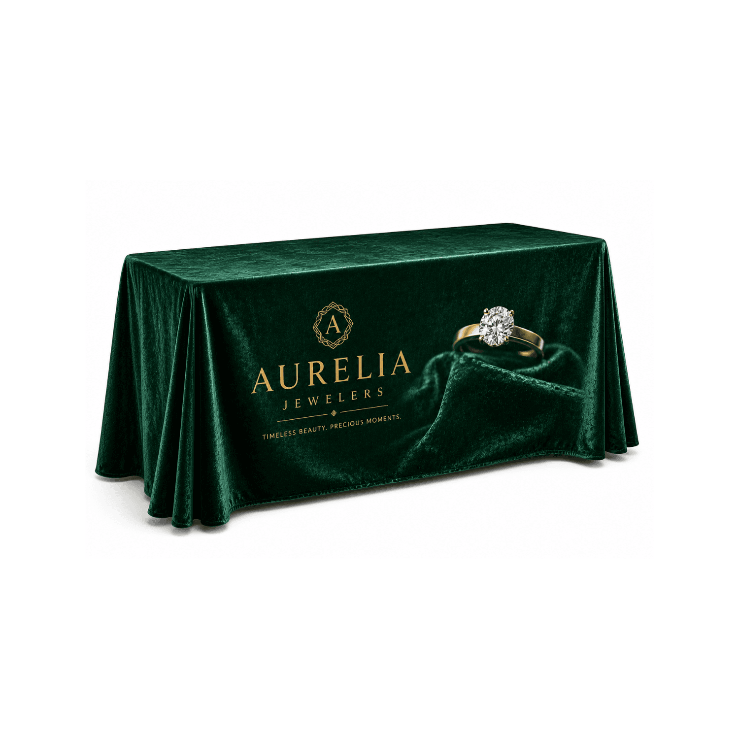 6' Velvet Table Throw