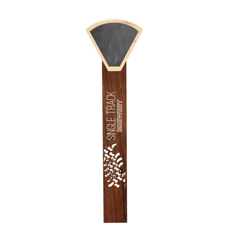 2-Part Tap Handle With Chalkboard Header
