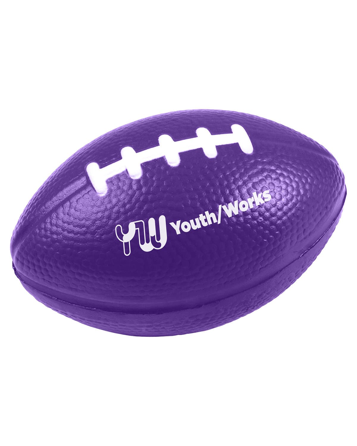 3" Football Shape Stress Ball.