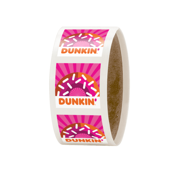1" x 1" Square Roll Labels