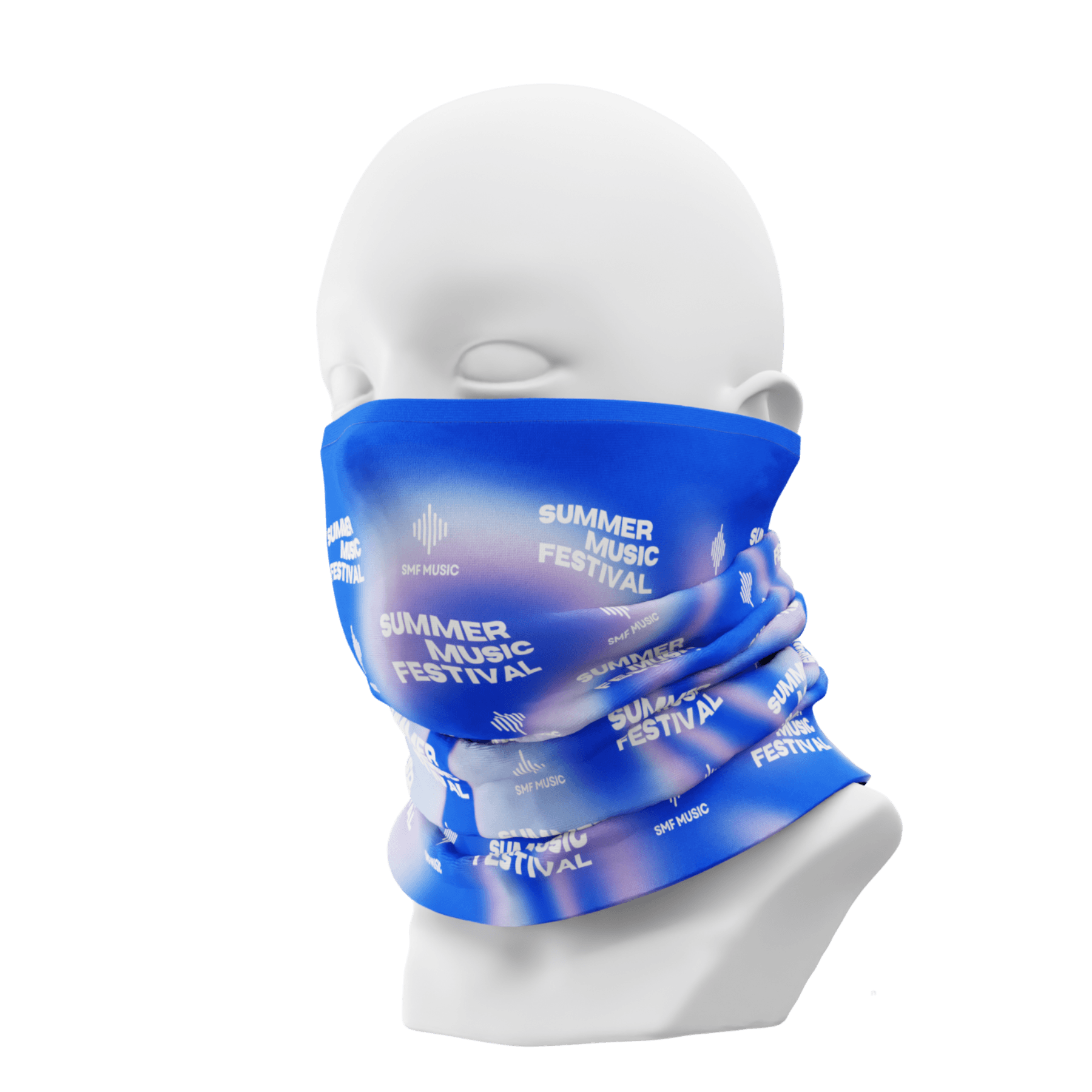 Bammie – Full Color Antimicrobial Multi-Use Headwear (9.5"x14)