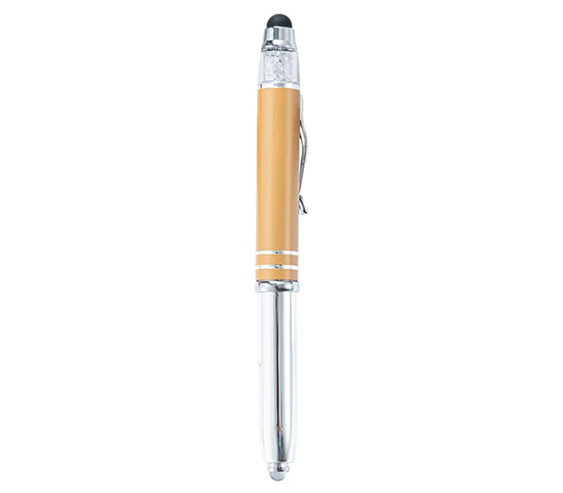 3-in-1 Custom Printed Stylus Pen with LED Light