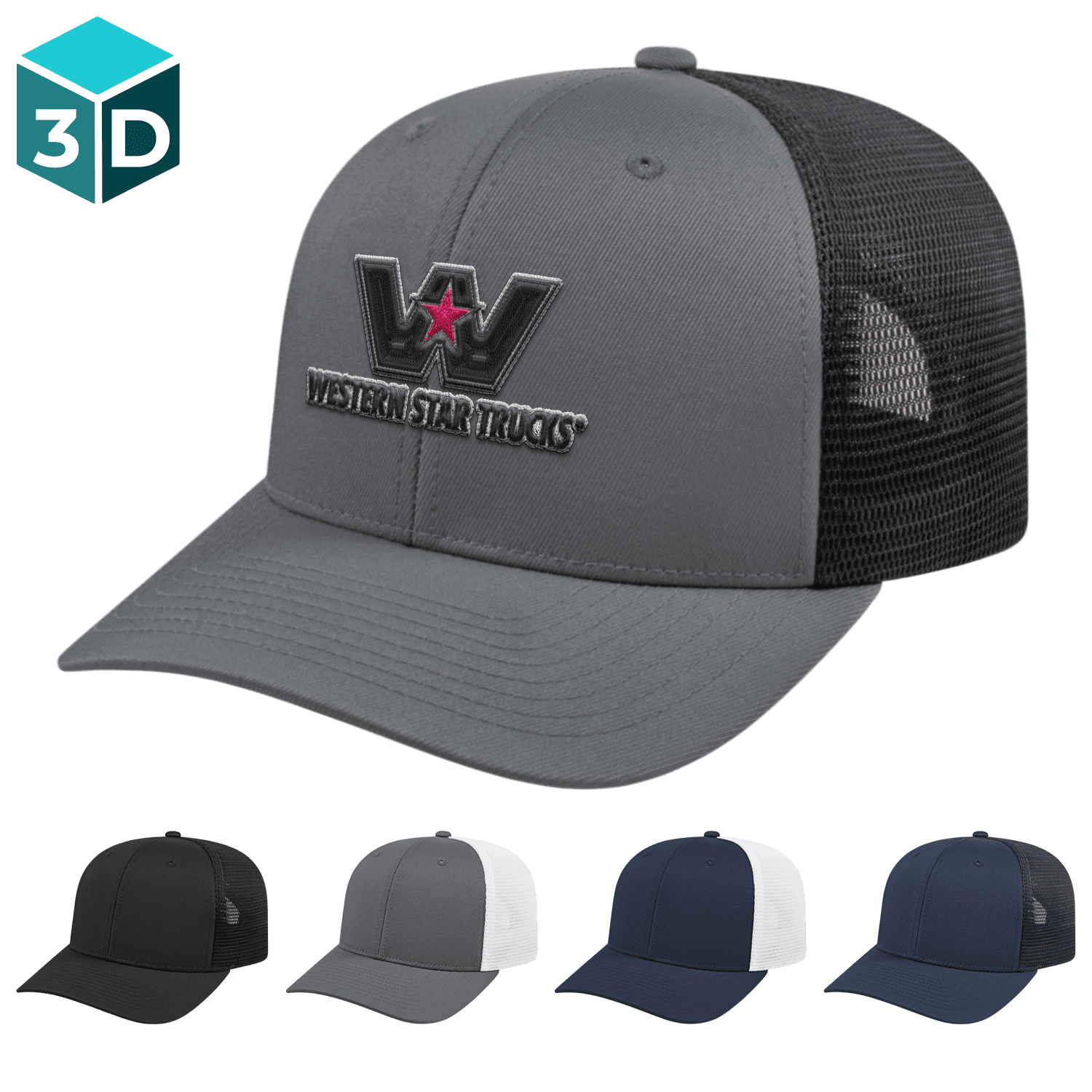 C A Flexfit 110 Trucker Mesh Back Cap