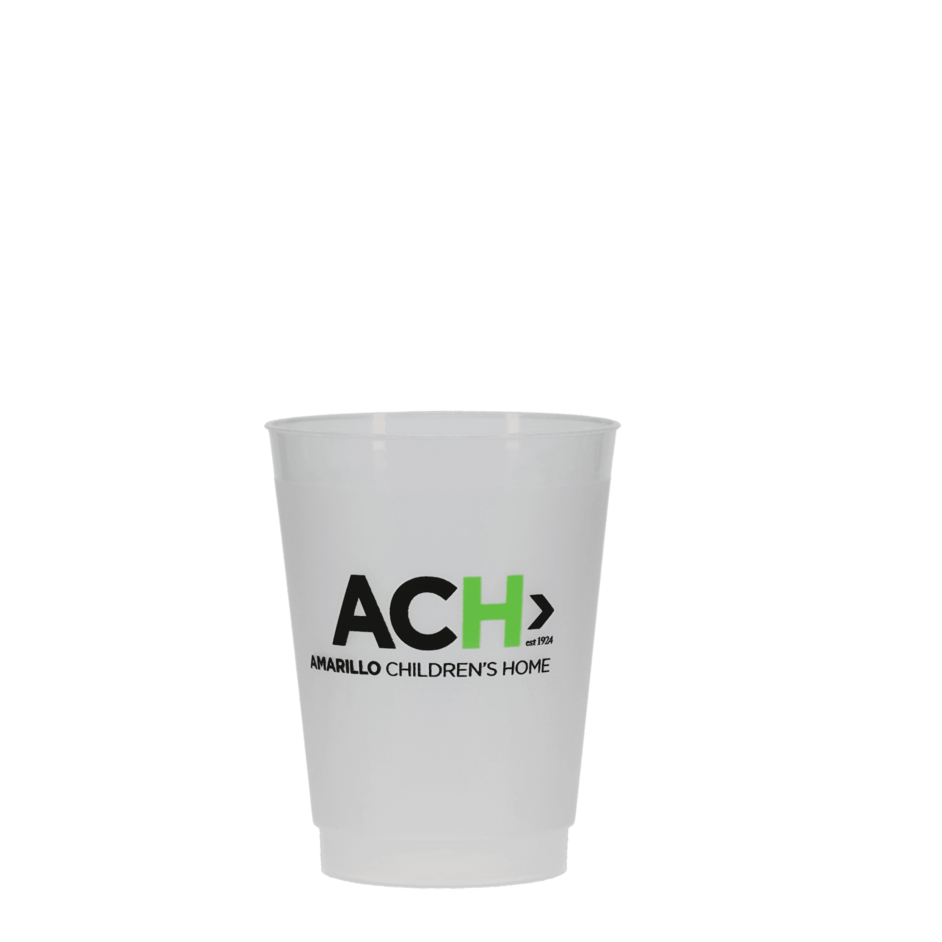 10 oz Frost-Flex Plastic Cup Frosted Tradition Print