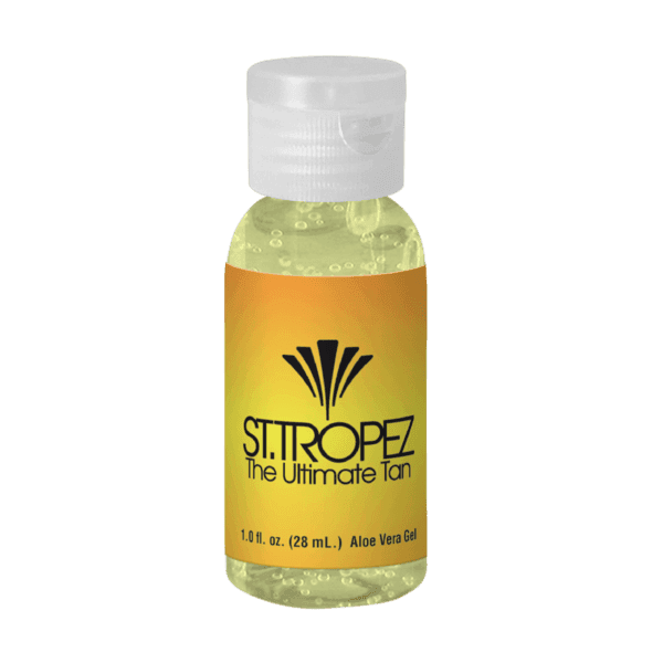 1 oz. Aloe Gel in Clear Round Bottle