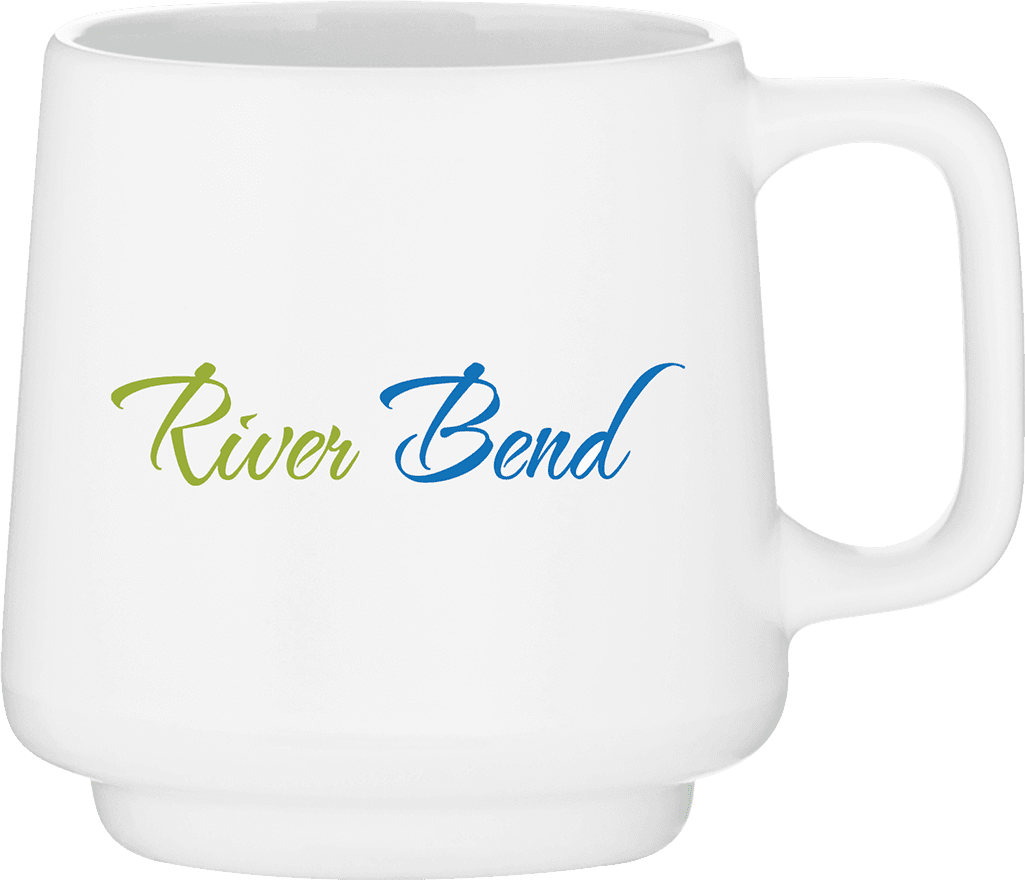 12 oz windsor mug - matte white