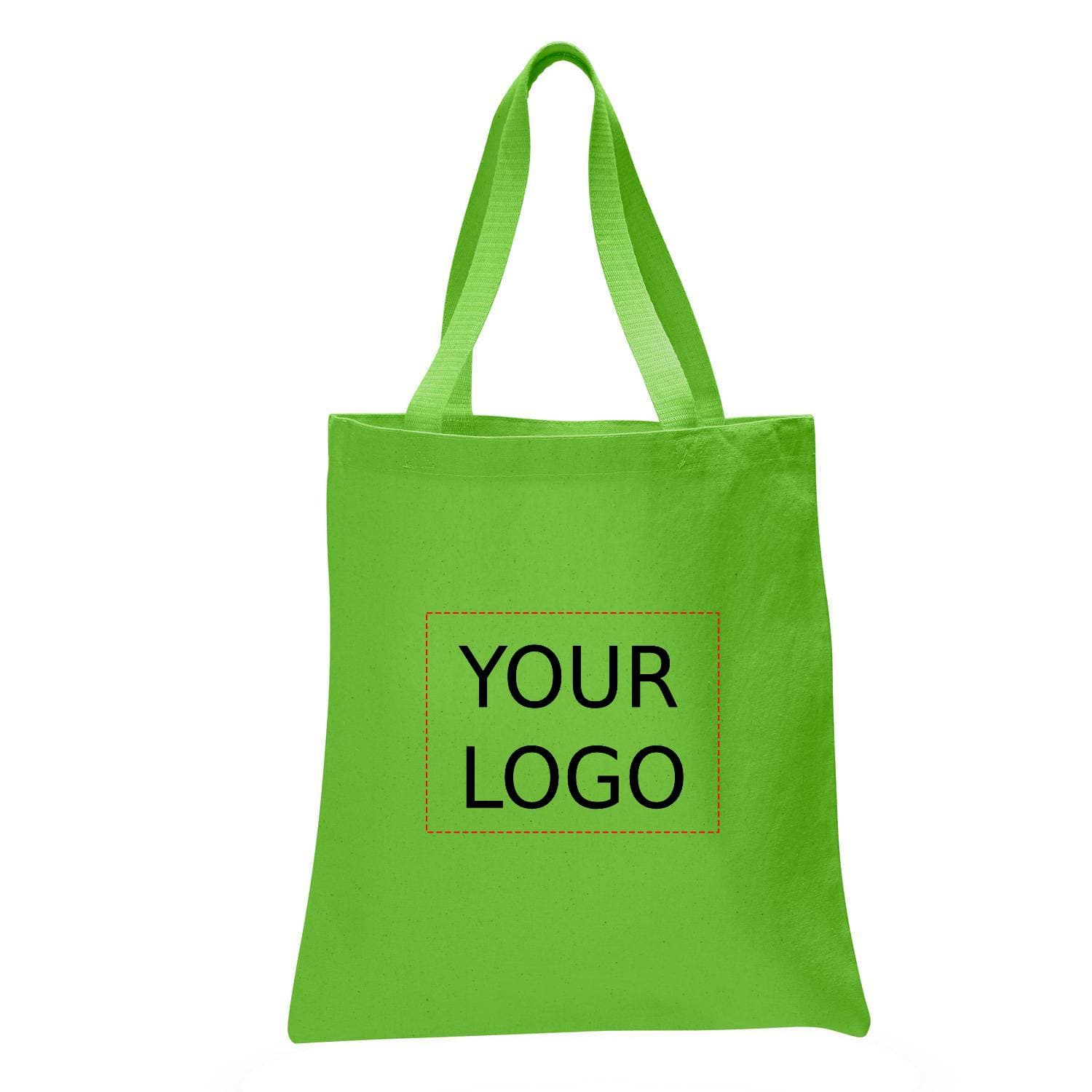 12 oz. Cotton Canvas Tote Bag with Web Handles