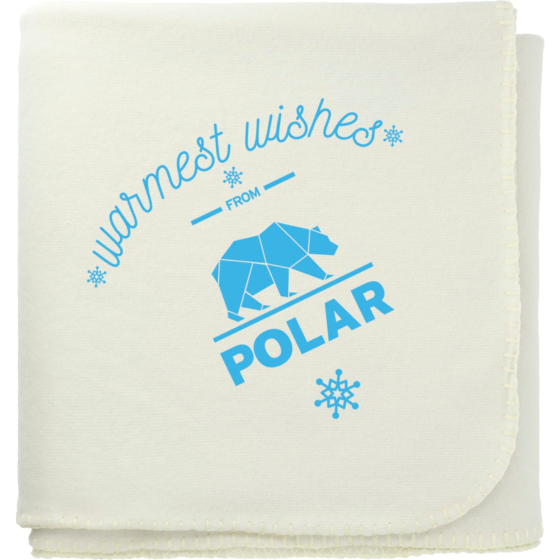 100% Recycled PET Fleece Blanket