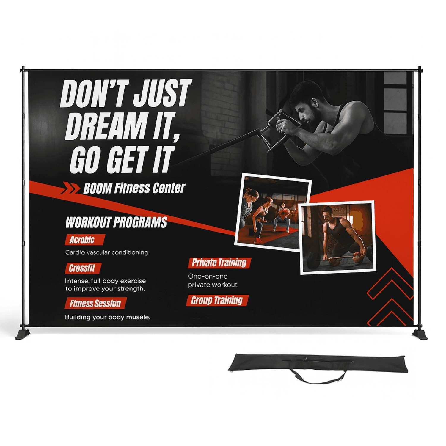 10' x 8' Adjustable Display