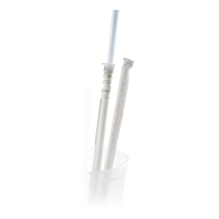 10.250" Disposable Plastic Straw Clear