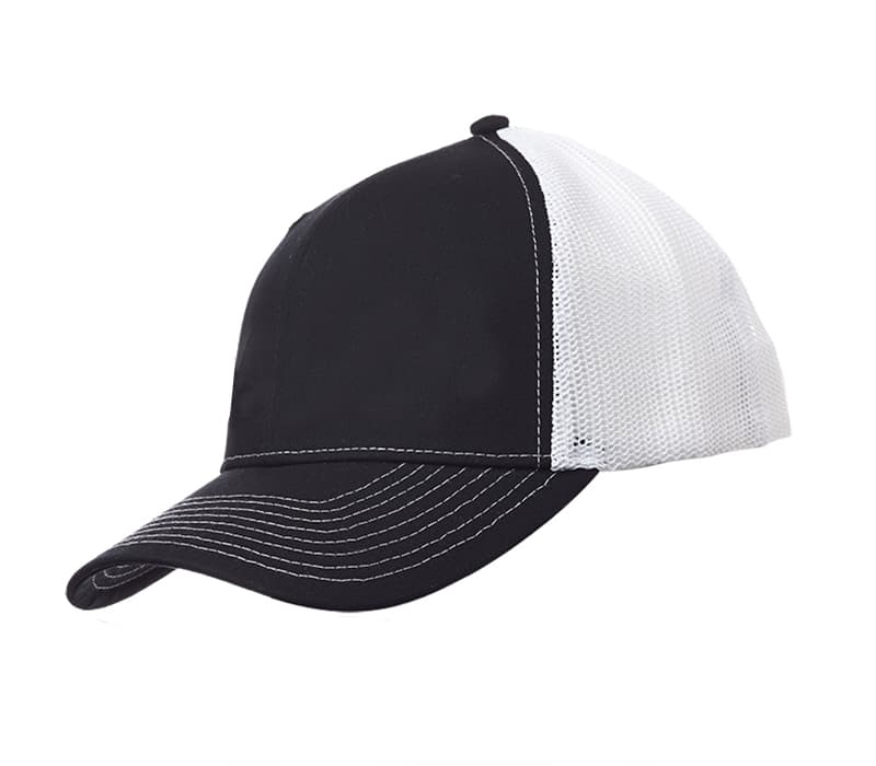 6 Panel Structured Breathable Mesh Back Cap