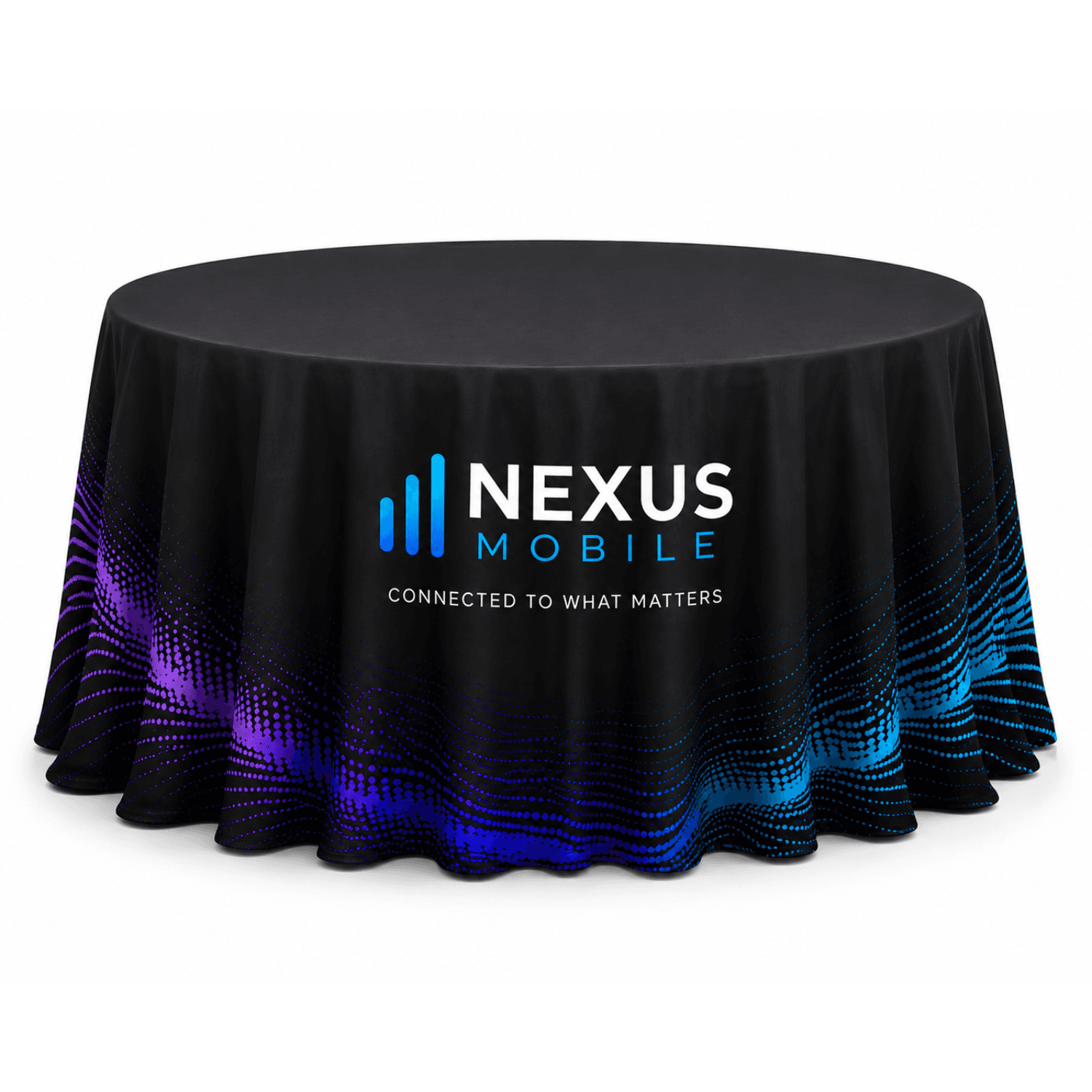 108" Round Eco-Poly Table Throw