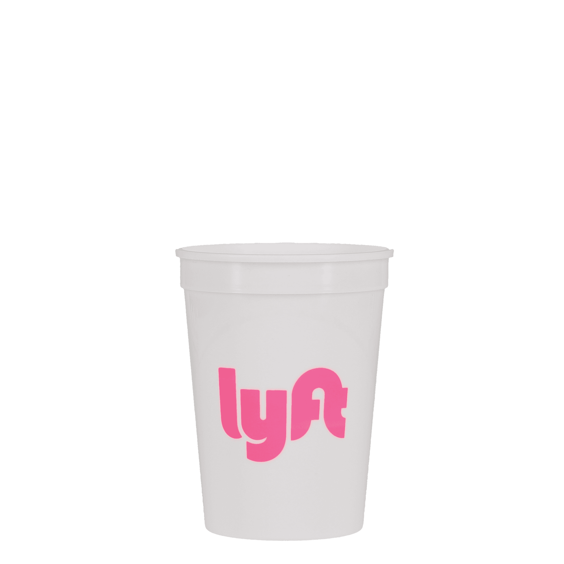 12 oz Stadium Cup Smooth White Tradition Print