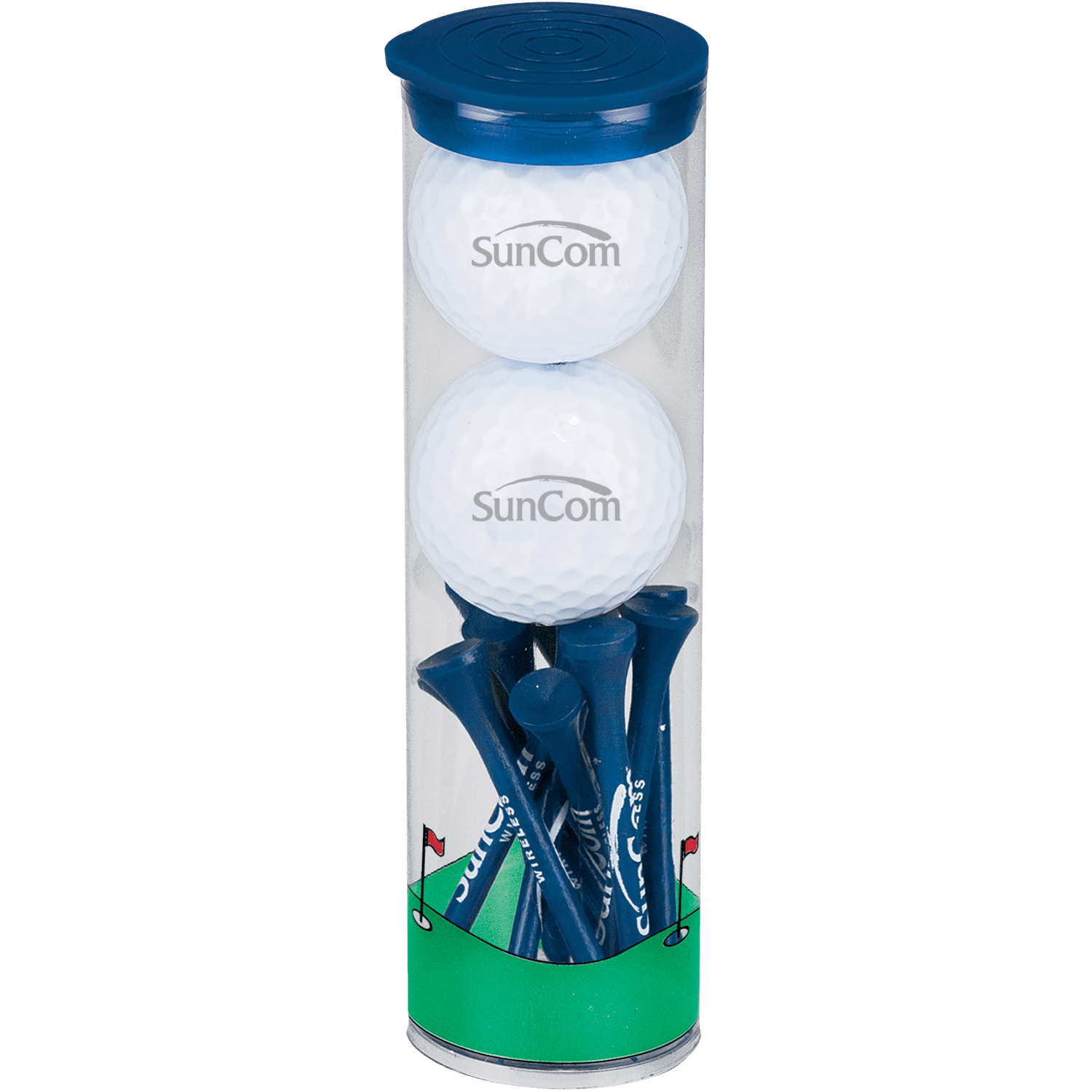 2 Ball Tube with Callaway Golf Balls