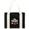 12oz Cotton Shopper Tote with Contrast Handles