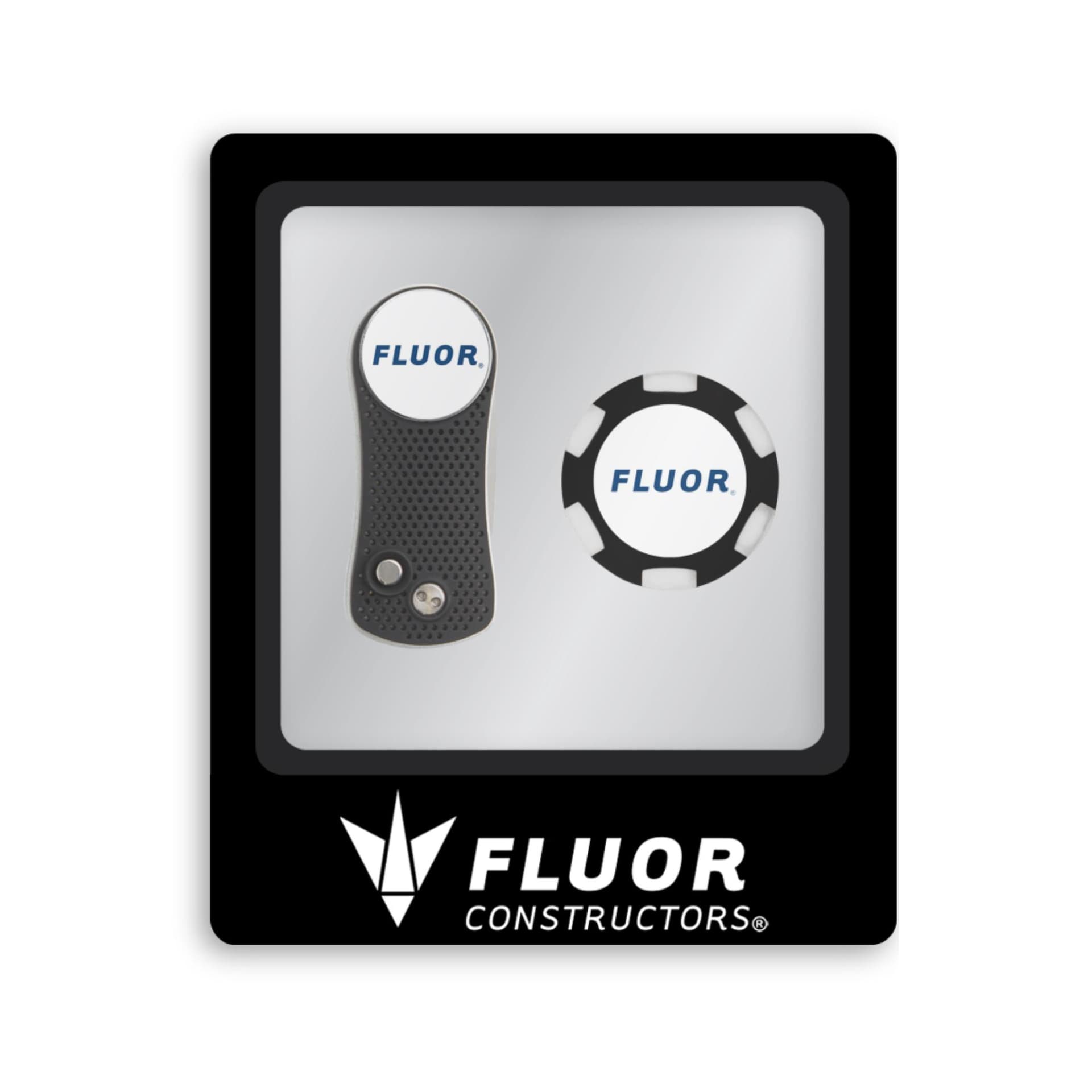 Ahead Switchfix Divot Repair Tool & Poker Chip Ball Marker Gift Set