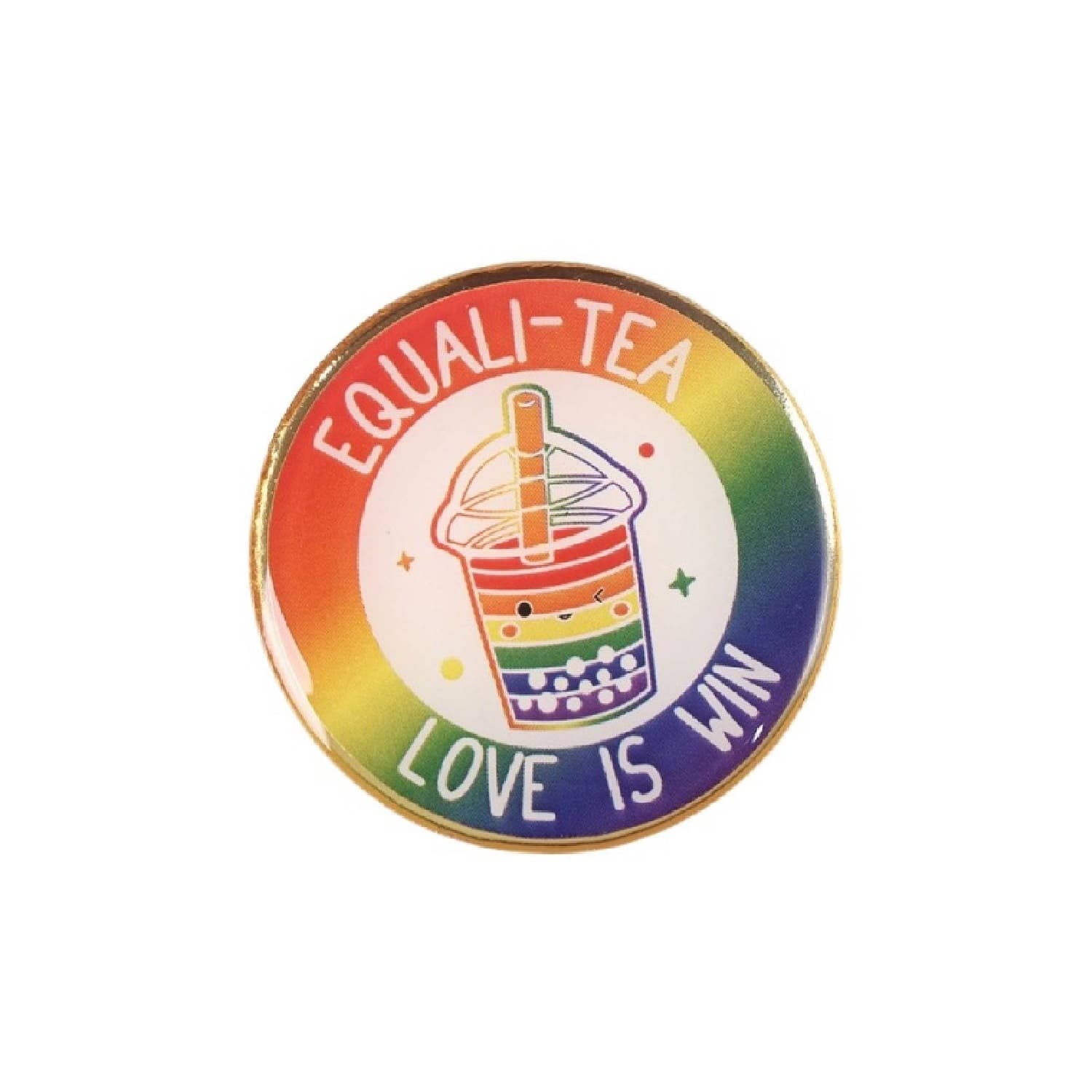 1.57-inch Round Epoxy Dome Lapel Badge