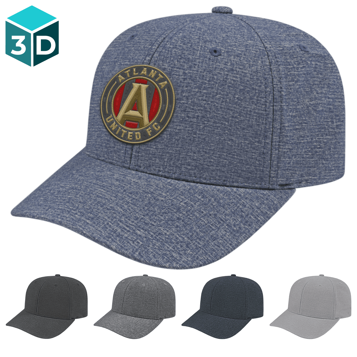 C A Flexfit 110 Melange Snap Back Cap