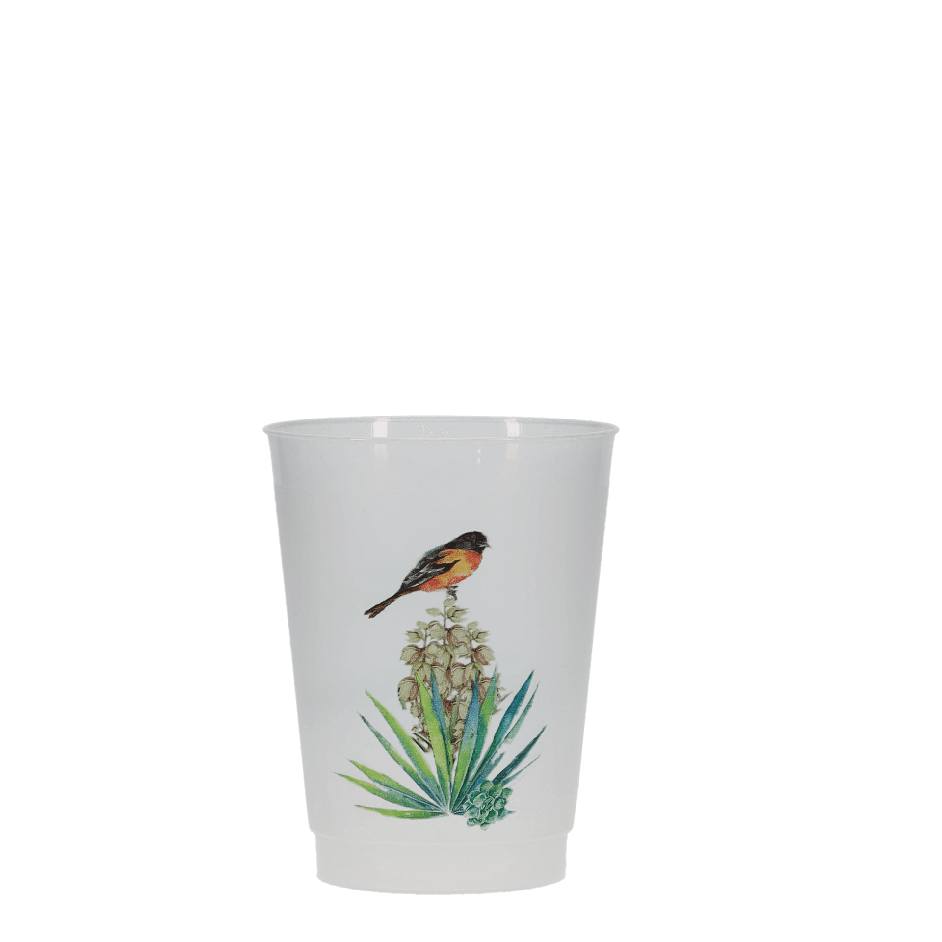 10 oz Frost-Flex Plastic Cup Frosted Digital Print