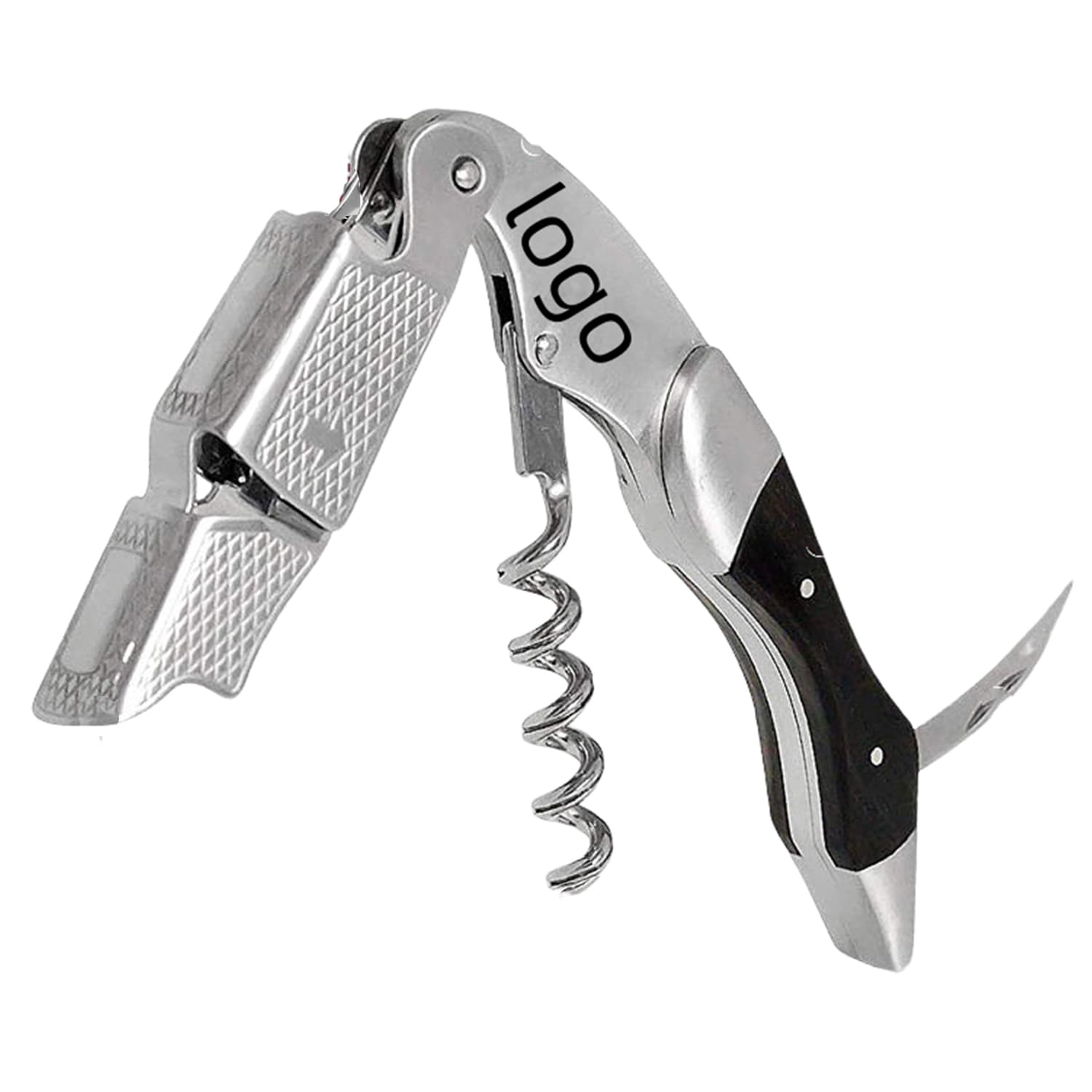3-in-1 Foldable Wine and Beer Bottle Opener with Knife