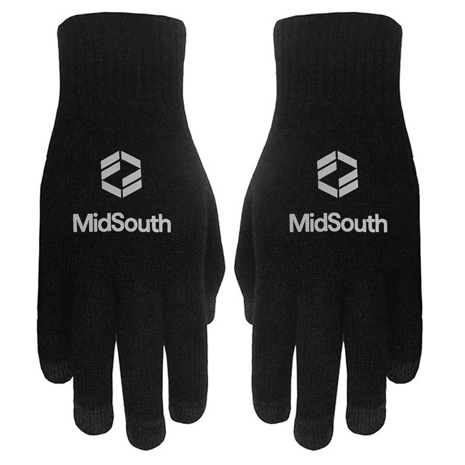 5 Finger Text Gloves with Oversized DTF on Top of Hand