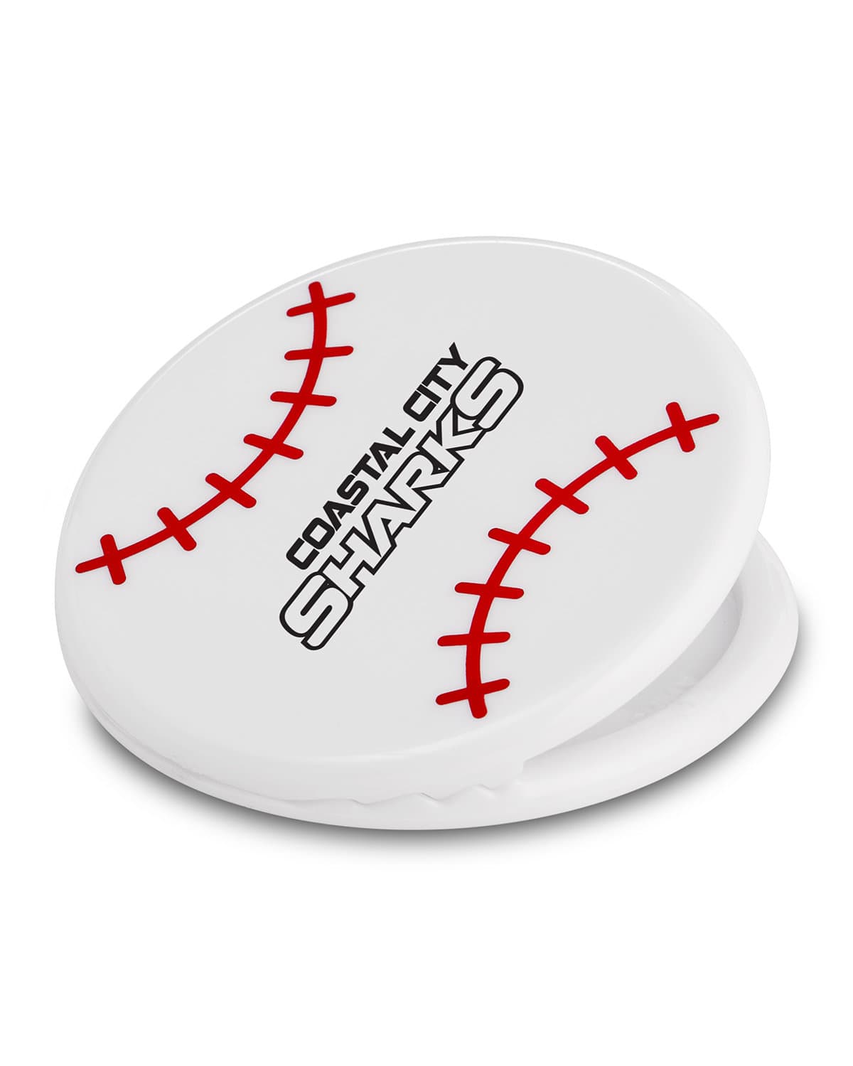 Baseball Magnetic Memo Clip.