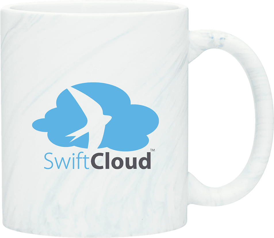 11 oz c-handle mug - haze