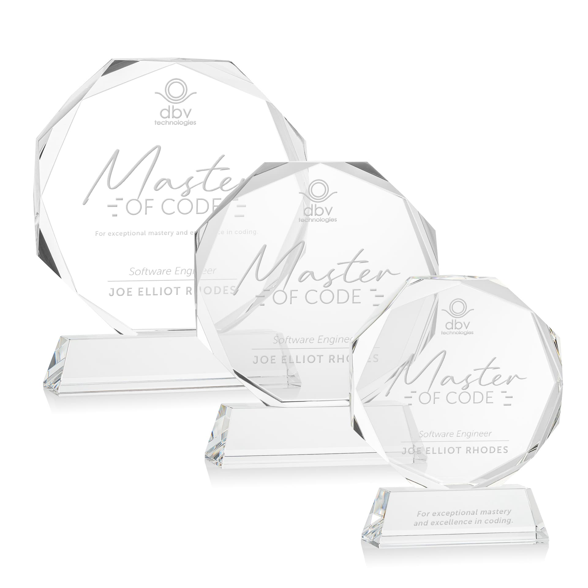 Acadian Award on Newhaven Base - Clear