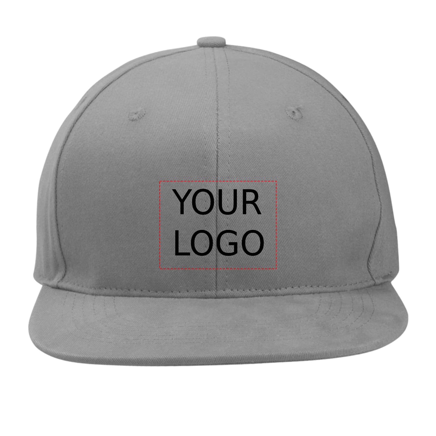 6 Panel Snapback Closure Cotton Cap